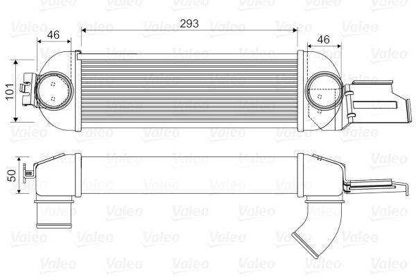 Valeo 818355 Ladeluftkühler