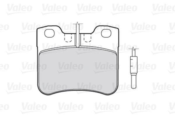 Valeo 301156 Bremsbelagsatz, Scheibenbremse