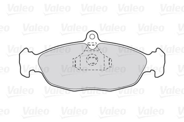 Valeo 301356 Bremsbelagsatz, Scheibenbremse