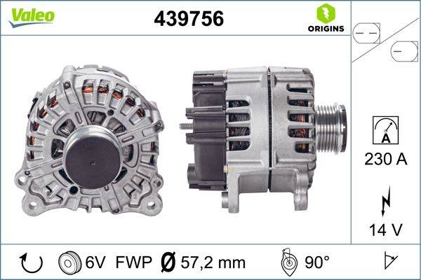Valeo 439756 Generator