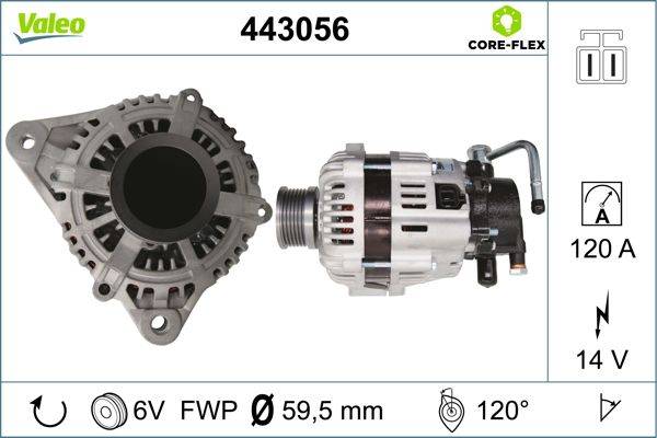 Valeo 443056 Generator