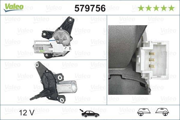 Valeo 579756 Wischermotor