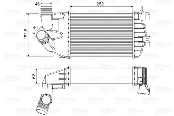 Valeo 818556 Ladeluftkühler