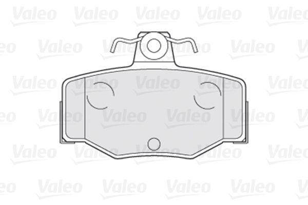 Valeo 301057 Bremsbelagsatz, Scheibenbremse