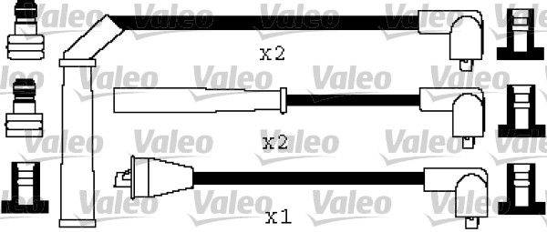 Valeo 346557 Zündleitungssatz