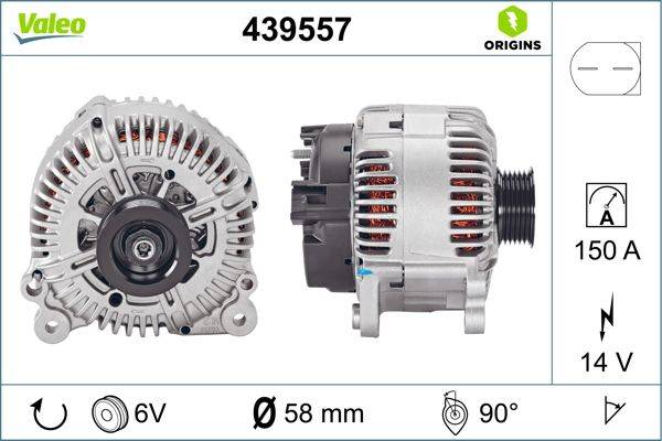 Valeo 439557 Generator