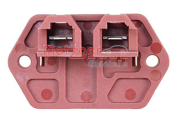 Metzger 0917358 Vorwiderstand, Elektromotor (Kühlerlüfter)