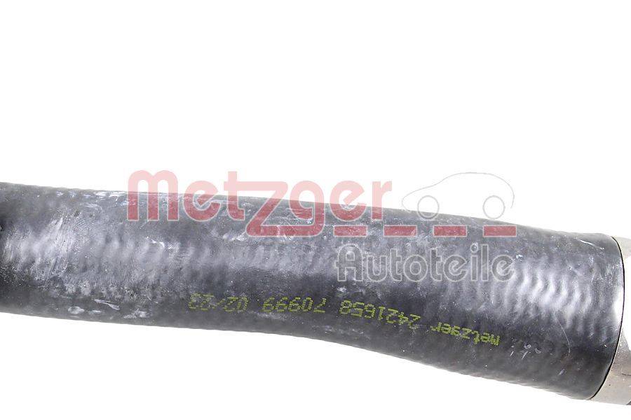 Metzger 2421658 Kühlerschlauch