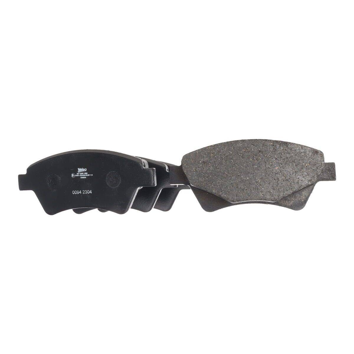 Valeo 301558 Bremsbelagsatz, Scheibenbremse
