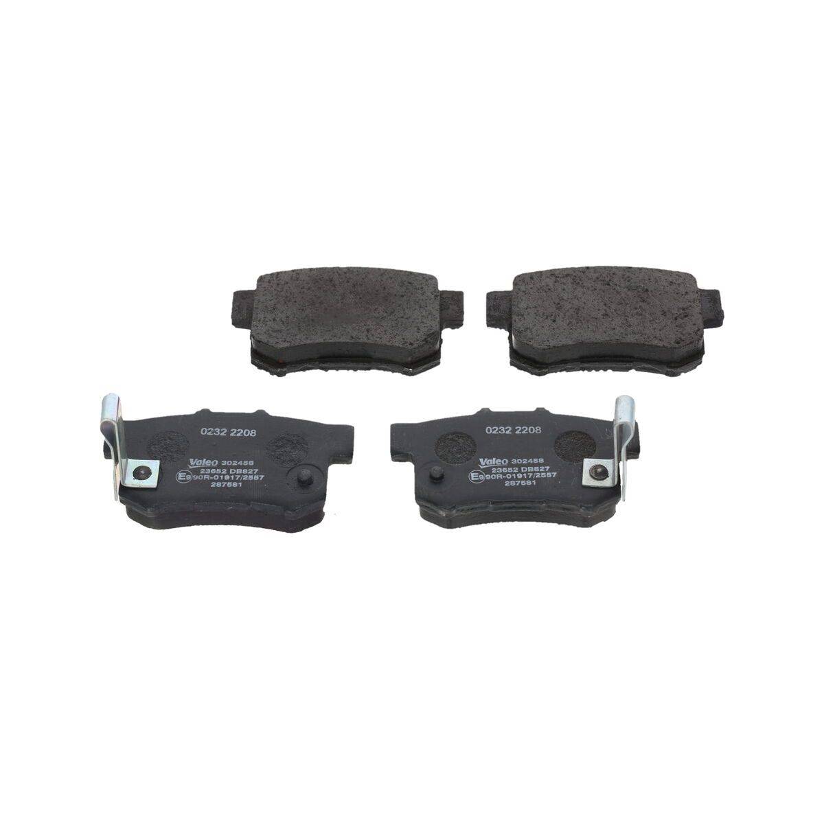 Valeo 302458 Bremsbelagsatz, Scheibenbremse
