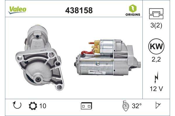 Valeo 438158 Starter