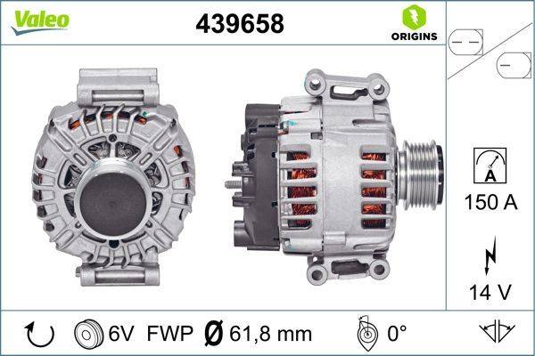 Valeo 439658 Generator