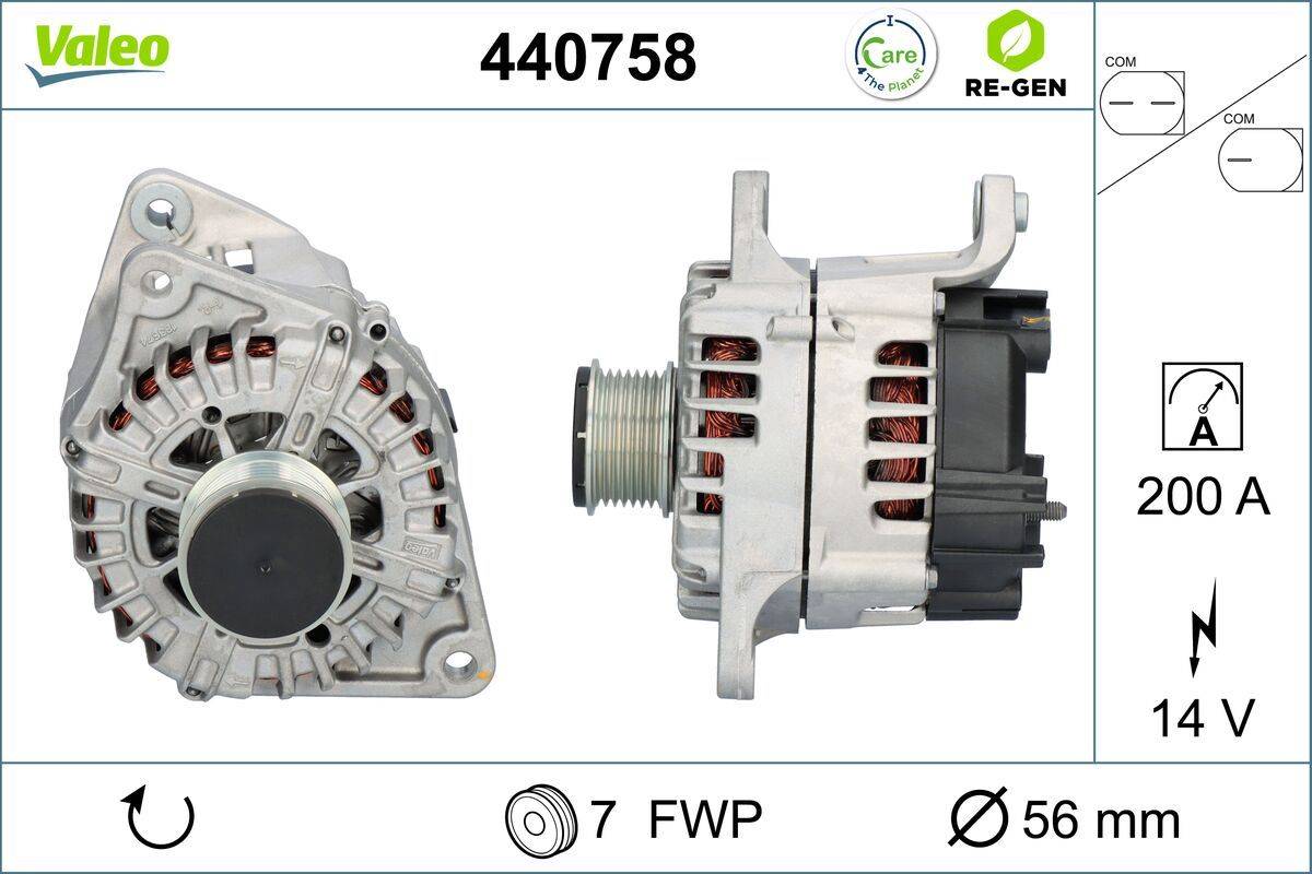 Valeo 440758 Generator