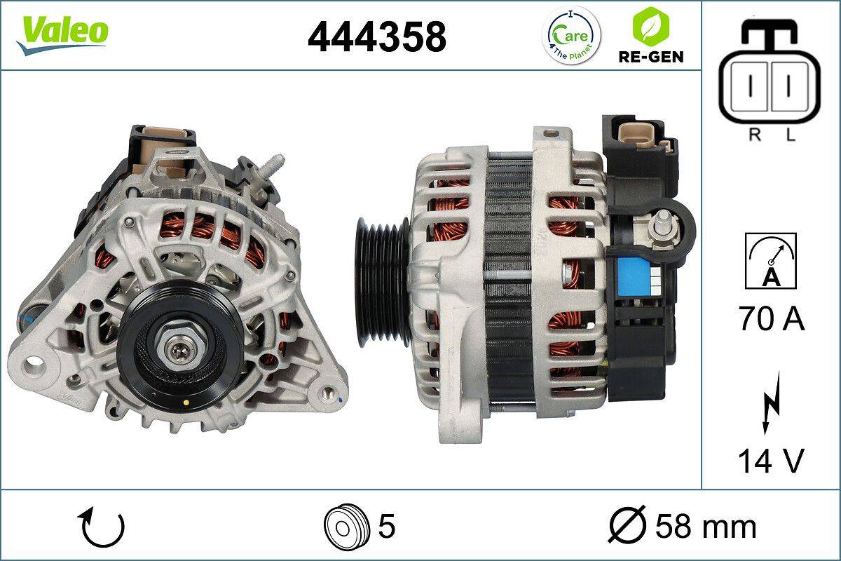 Valeo 444358 Generator