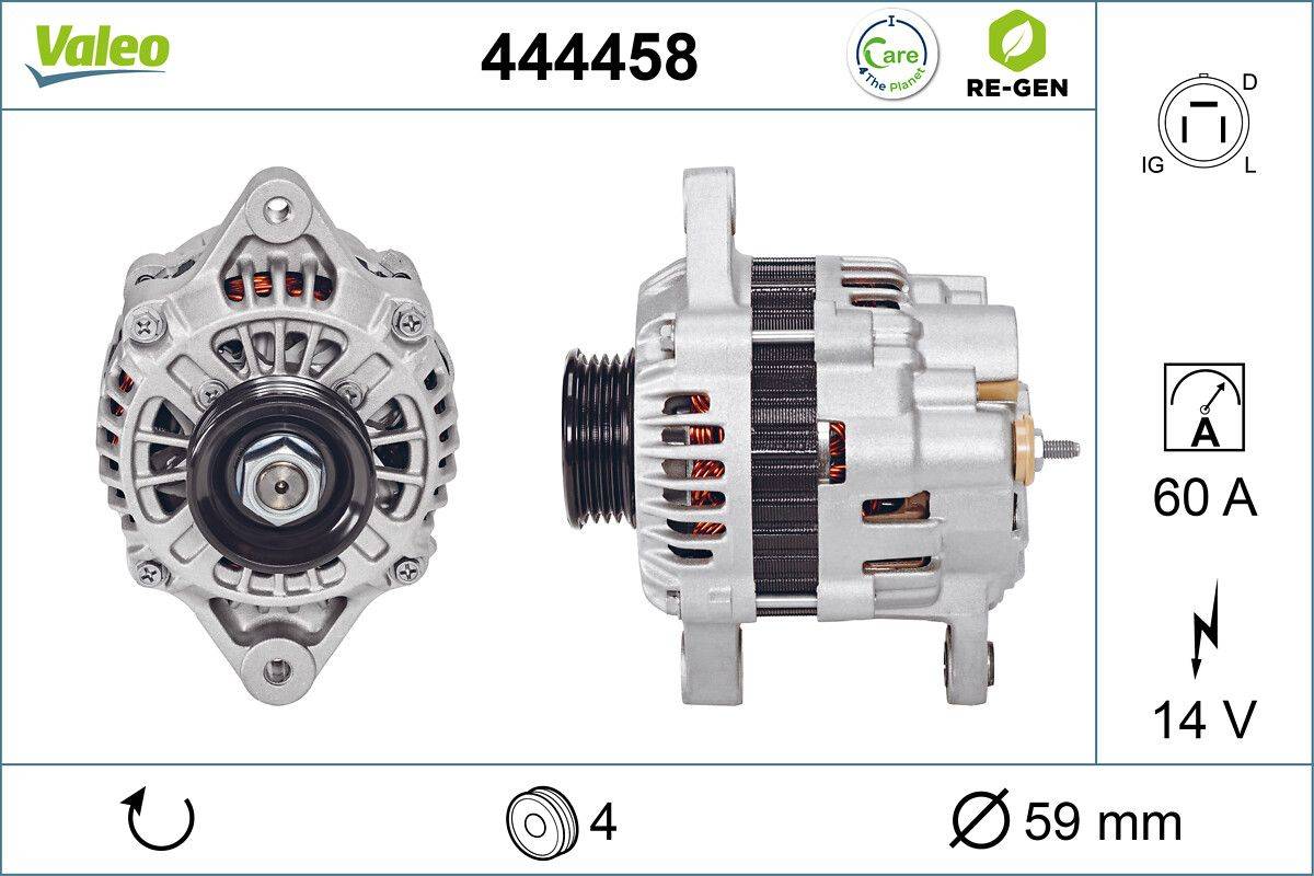 Valeo 444458 Generator