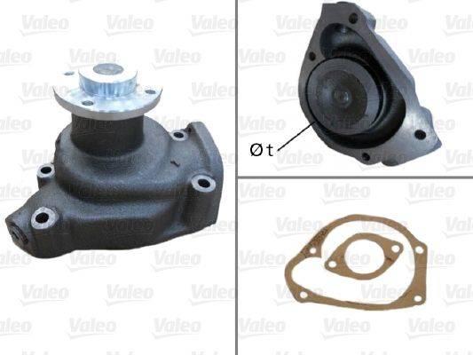 Valeo 506358 Wasserpumpe, Motorkühlung