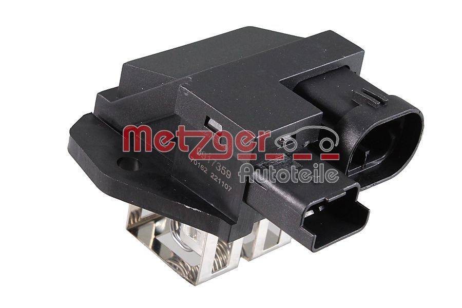 Metzger 0917359 Vorwiderstand, Elektromotor (Kühlerlüfter)