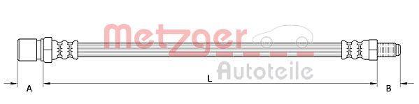 Metzger 4110559 Bremsschlauch