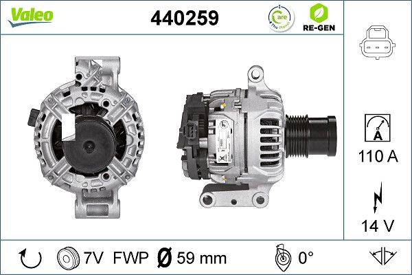 Valeo 440259 Generator
