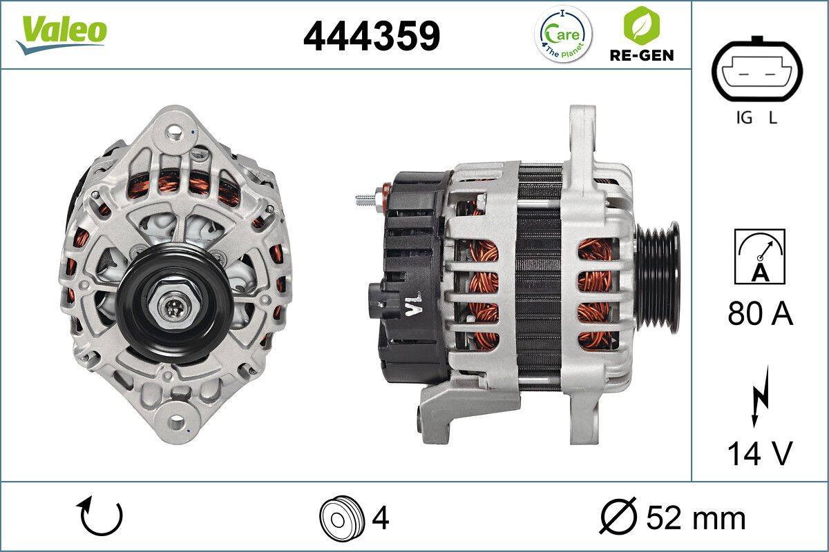 Valeo 444359 Generator
