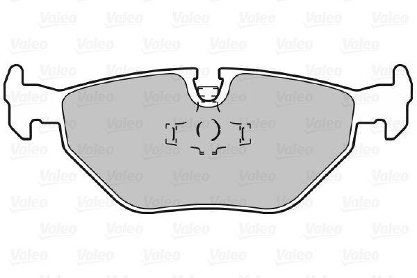 Valeo 598259 Bremsbelagsatz, Scheibenbremse