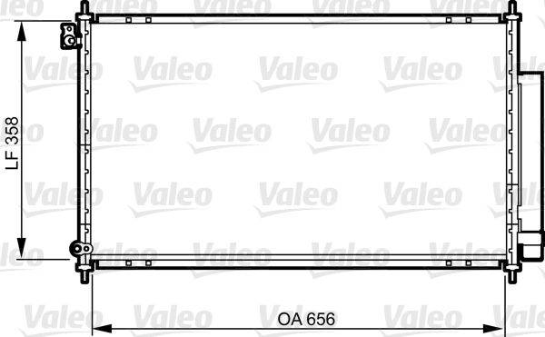 Valeo 814159 Kondensator, Klimaanlage