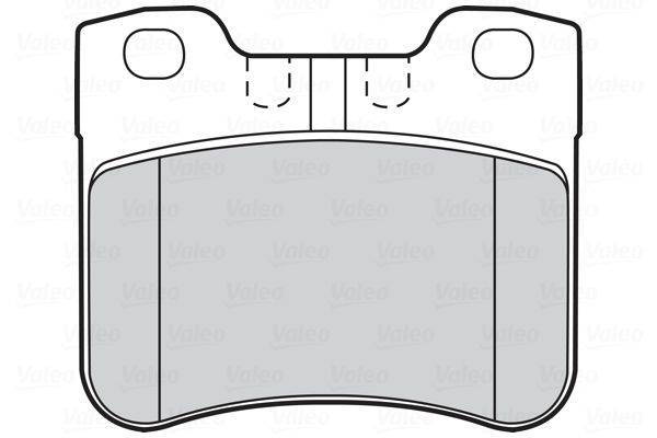 Valeo 301360 Bremsbelagsatz, Scheibenbremse