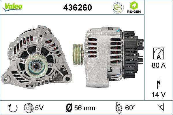 Valeo 436260 Generator