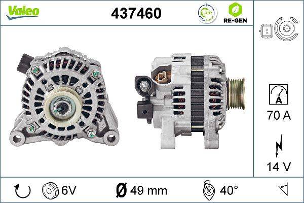 Valeo 437460 Generator
