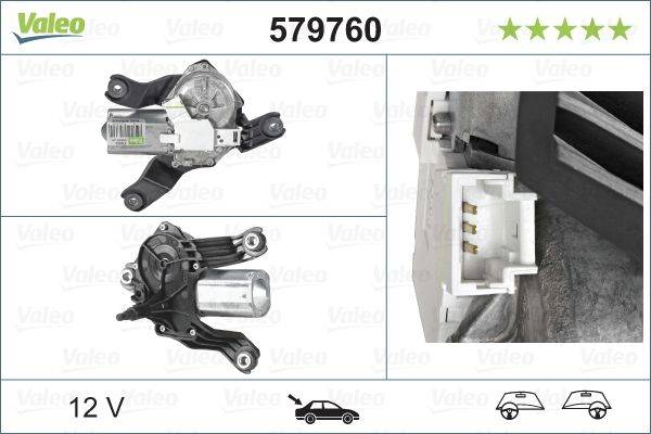 Valeo 579760 Wischermotor