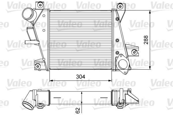 Valeo 818360 Ladeluftkühler