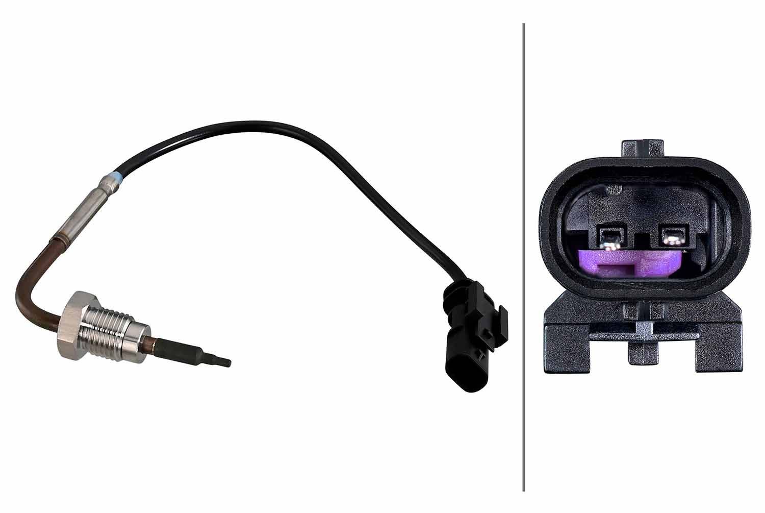 Hella 6PT010376-761 Sensor, Abgastemperatur