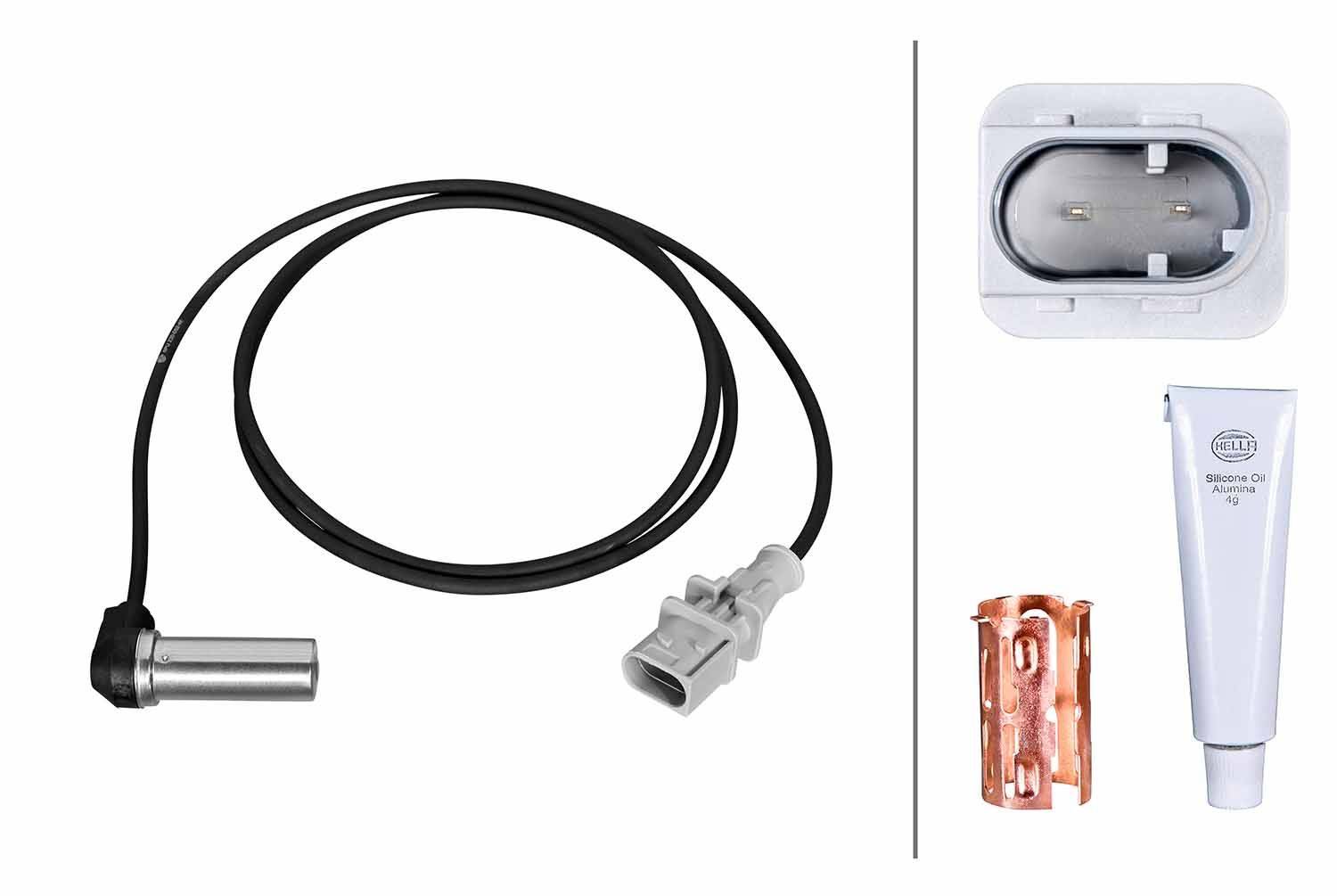 Hella 6PU230052-461 Sensor, Raddrehzahl