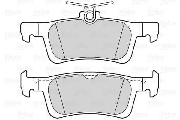 Valeo 302161 Bremsbelagsatz, Scheibenbremse