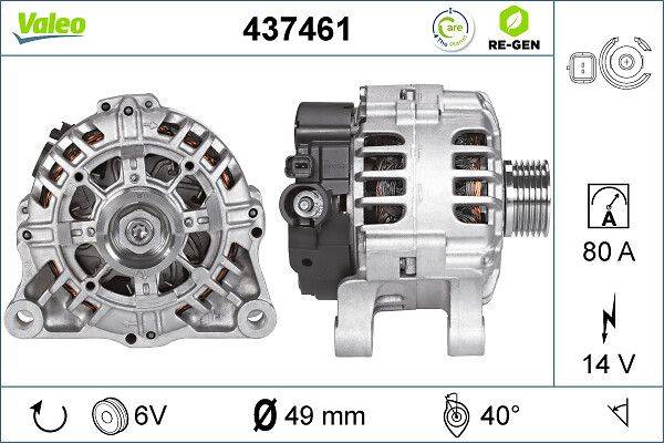 Valeo 437461 Generator