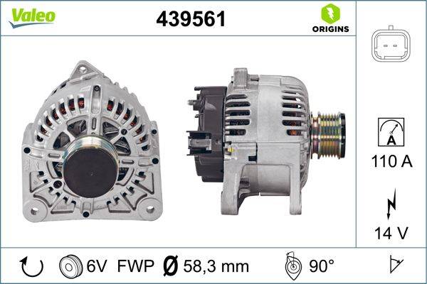 Valeo 439561 Generator