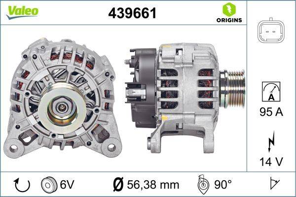 Valeo 439661 Generator