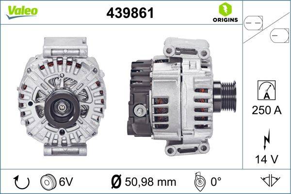 Valeo 439861 Generator