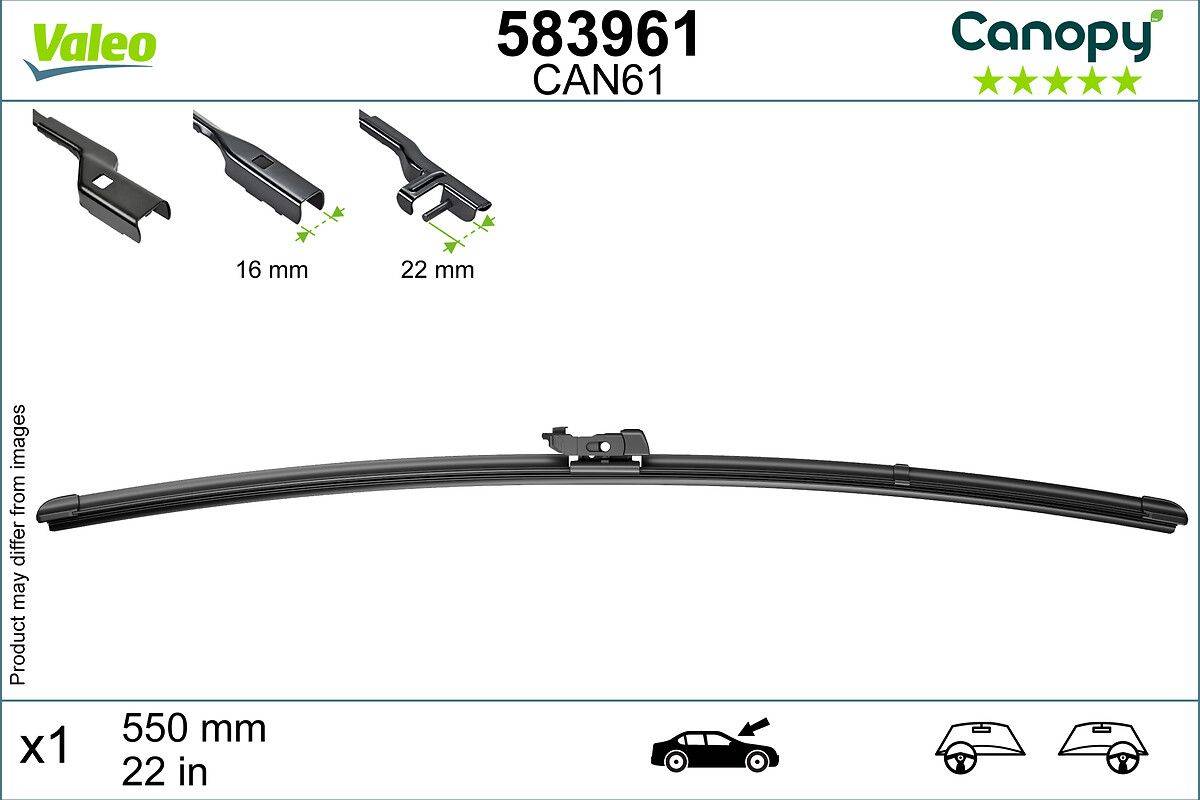 Valeo 583961 Wischblatt