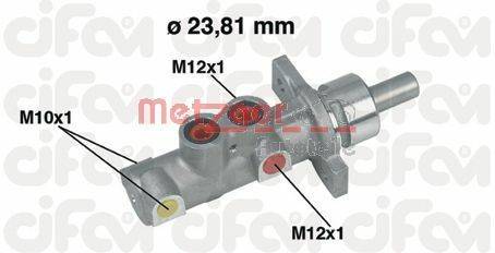 Metzger 202-362 Hauptbremszylinder