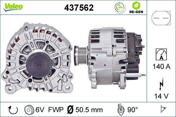 Valeo 437562 Generator