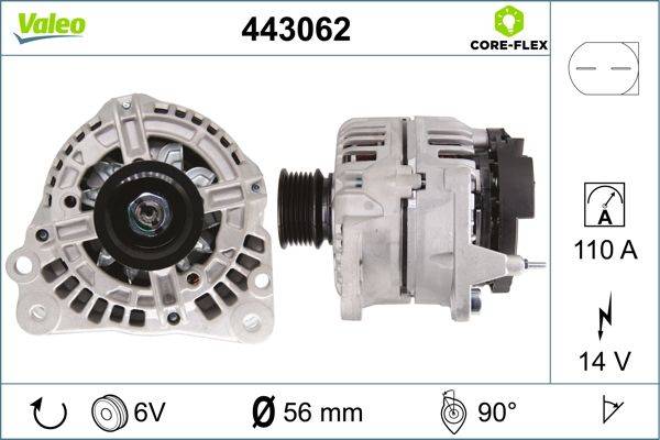 Valeo 443062 Generator