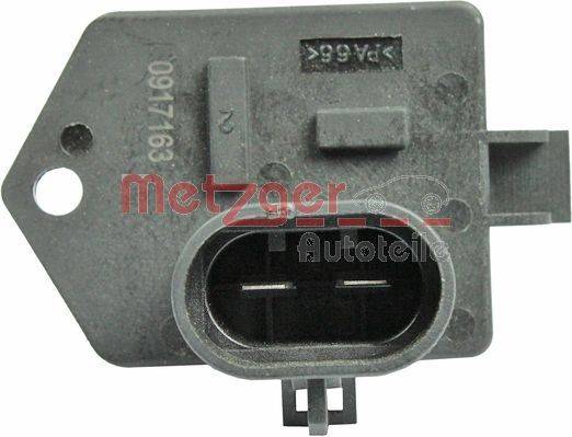 Metzger 0917163 Vorwiderstand, Elektromotor (Kühlerlüfter)
