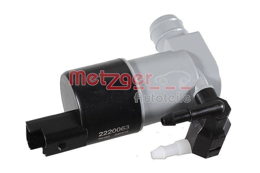 Metzger 2220063 Waschwasserpumpe, Scheibenreinigung