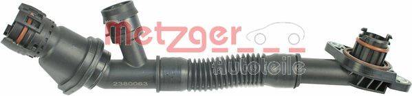 Metzger 2380063 Schlauch, Kurbelgehäuseentlüftung