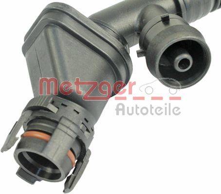 Metzger 2380063 Schlauch, Kurbelgehäuseentlüftung