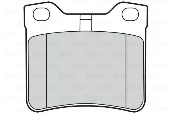Valeo 301063 Bremsbelagsatz, Scheibenbremse