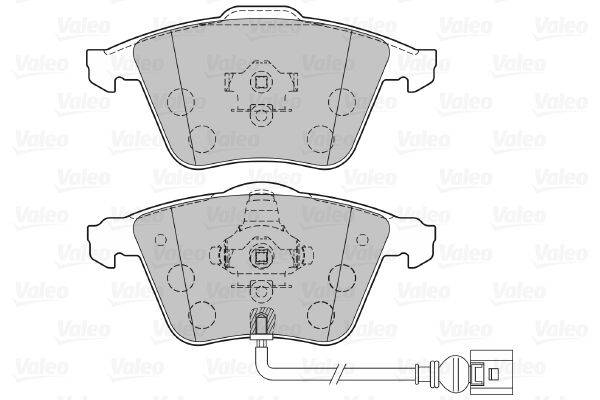 Valeo 301863 Bremsbelagsatz, Scheibenbremse