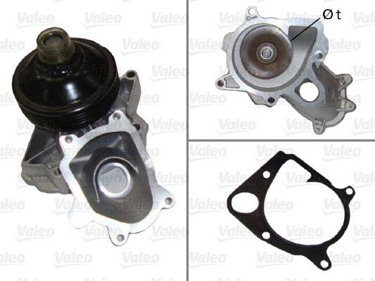 Valeo 506663 Wasserpumpe, Motorkühlung