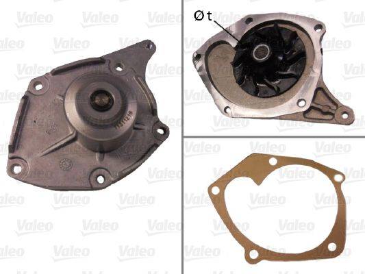 Valeo 506863 Wasserpumpe, Motorkühlung
